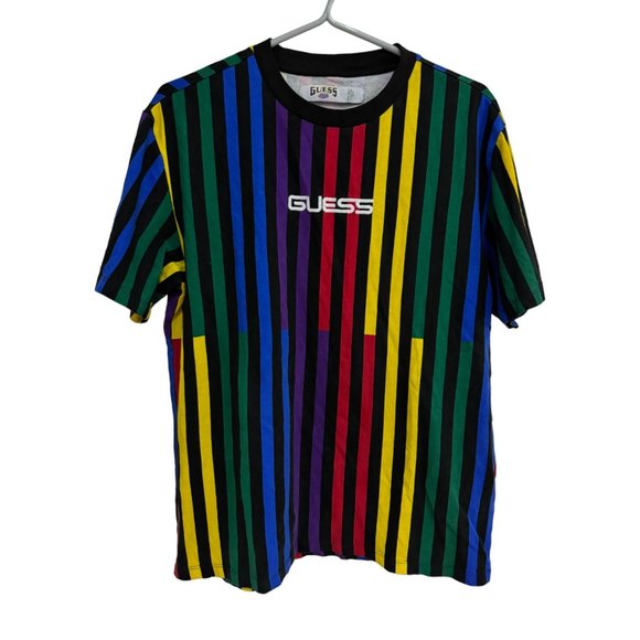 Guess x J Balvin Striped Tee - XS - Picture 1 of 3